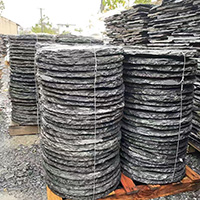 slate stepping stone paving